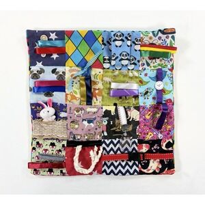 Adult Sensory Fidget Mat - Activity Blanket for Autism, ADHD, & Memory Care 16"